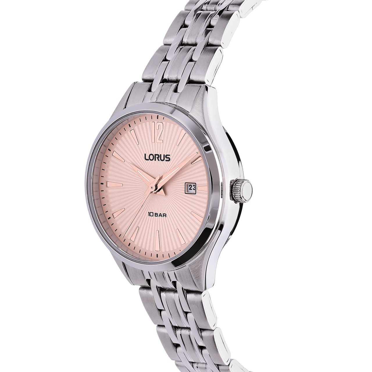 Lorus Minimalistisch Dames Horloge Zilverkleurig RJ297BX9