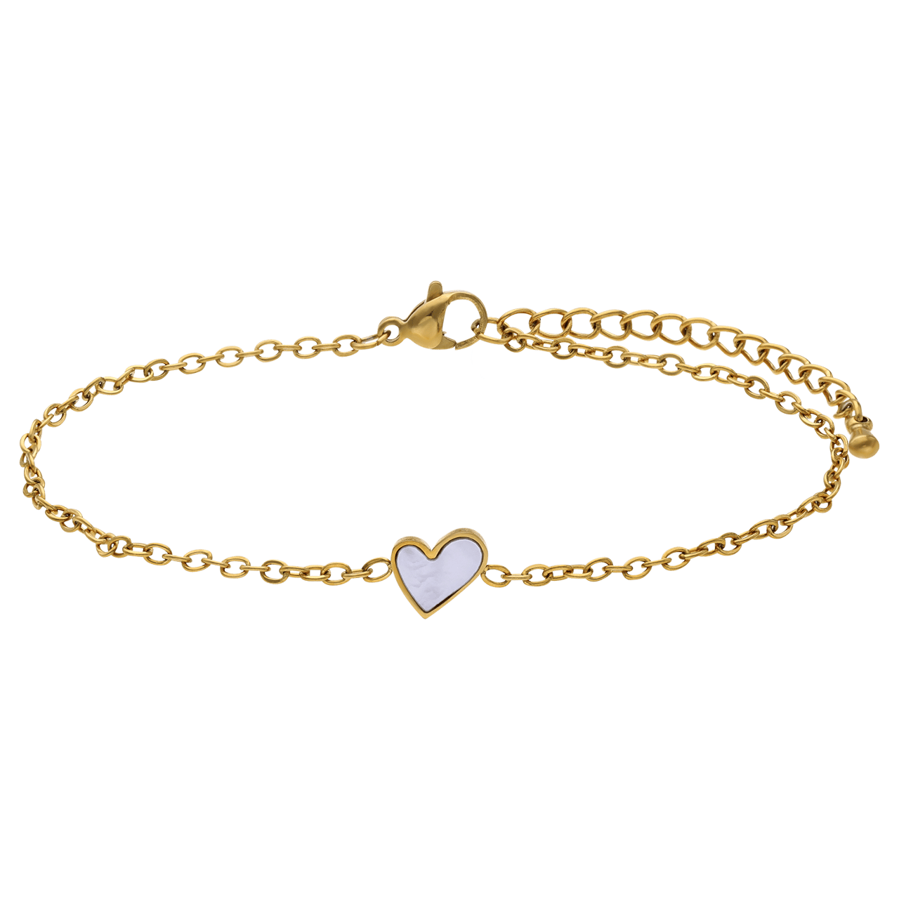 Regal goudkleurig horloge staal met gratis armband