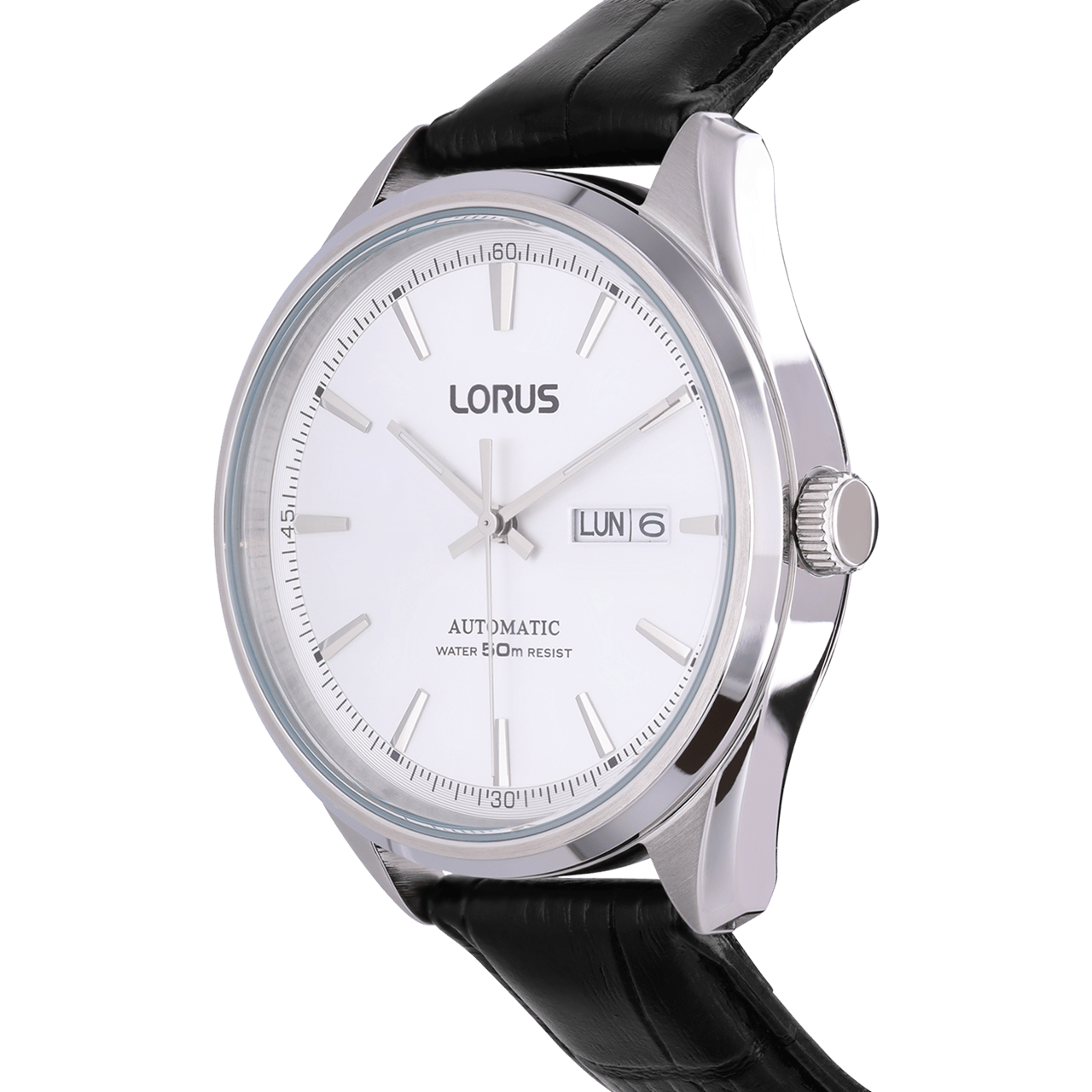 Lorus horloge automaat met lederen band