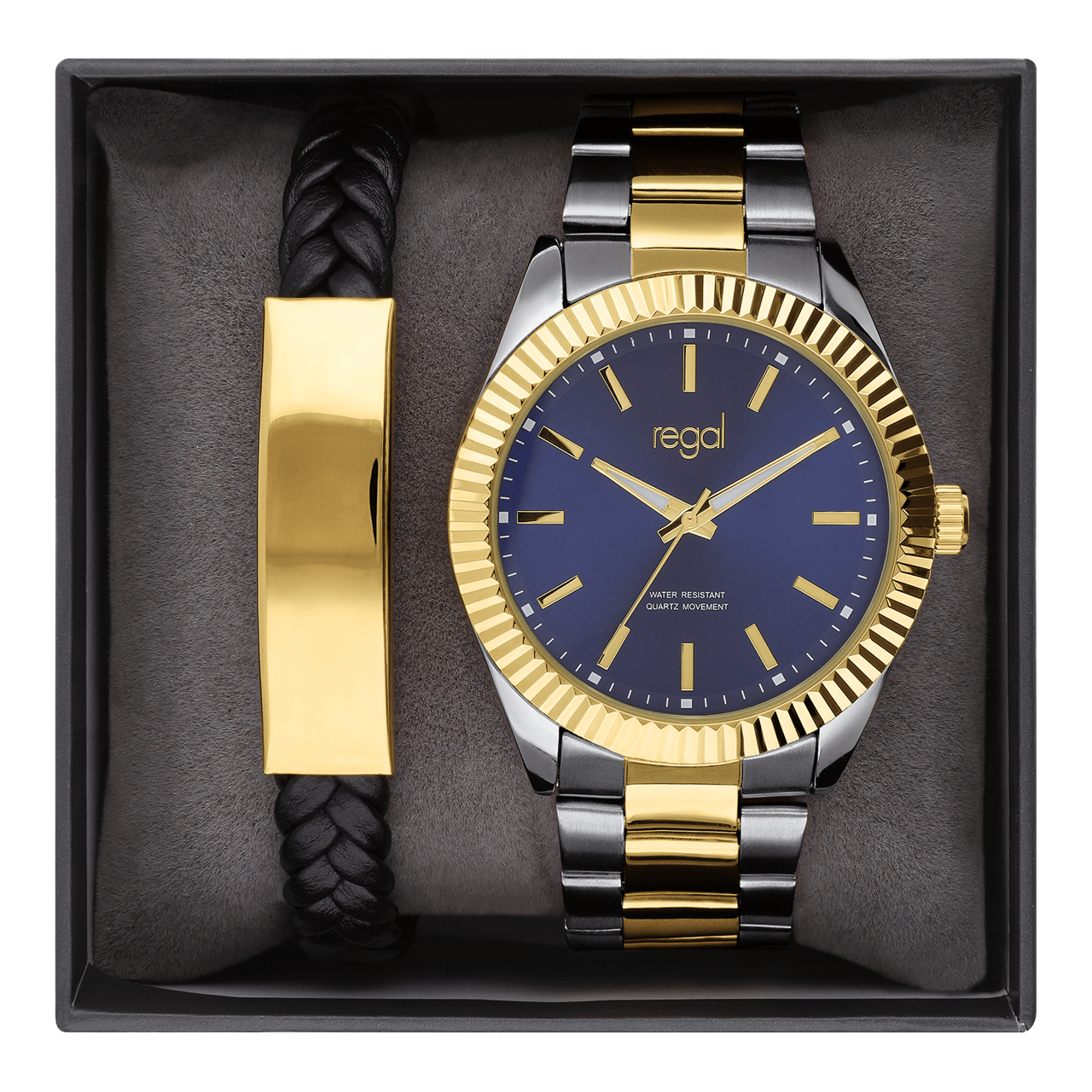 REGAL HEREN CADEAUSET BLAU WP BIC