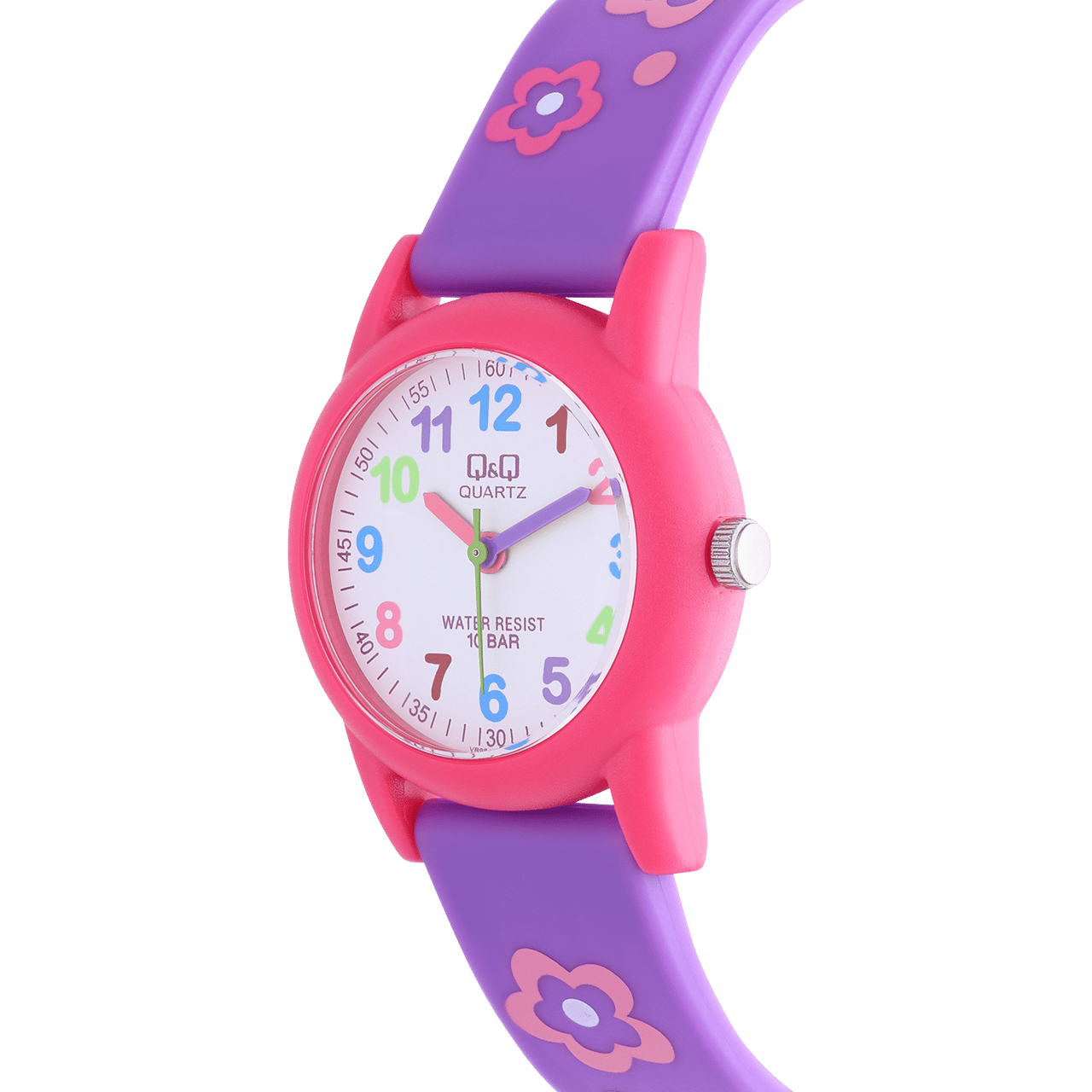 Q&Q Kinder Horloge Paars