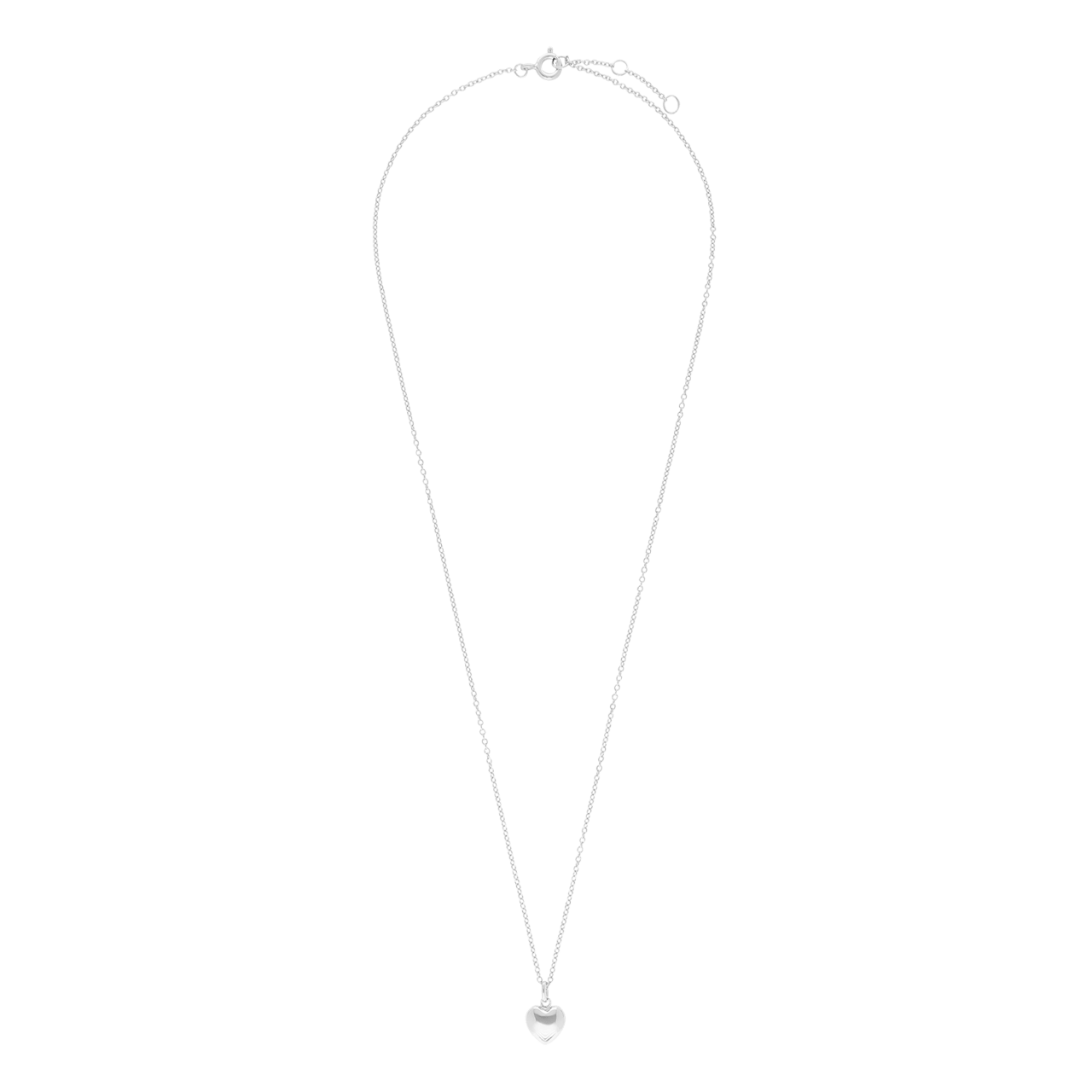 Zilveren ketting met hanger voor dames