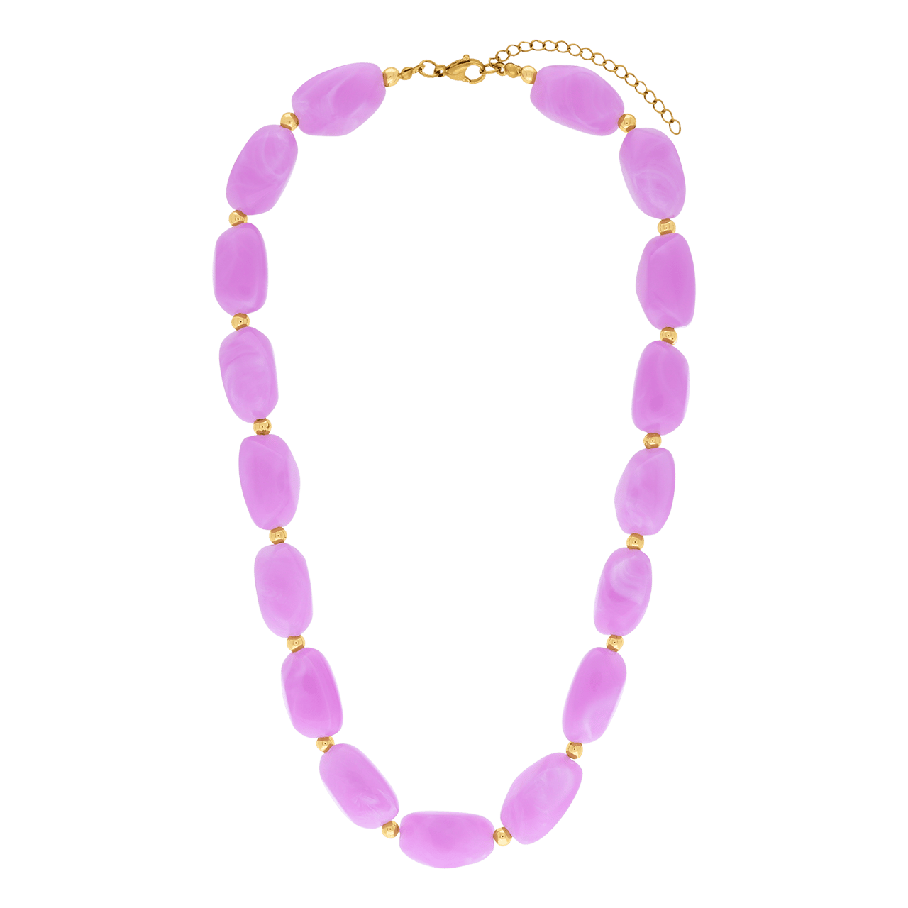 Edelstahl-Perlenkette für Damen