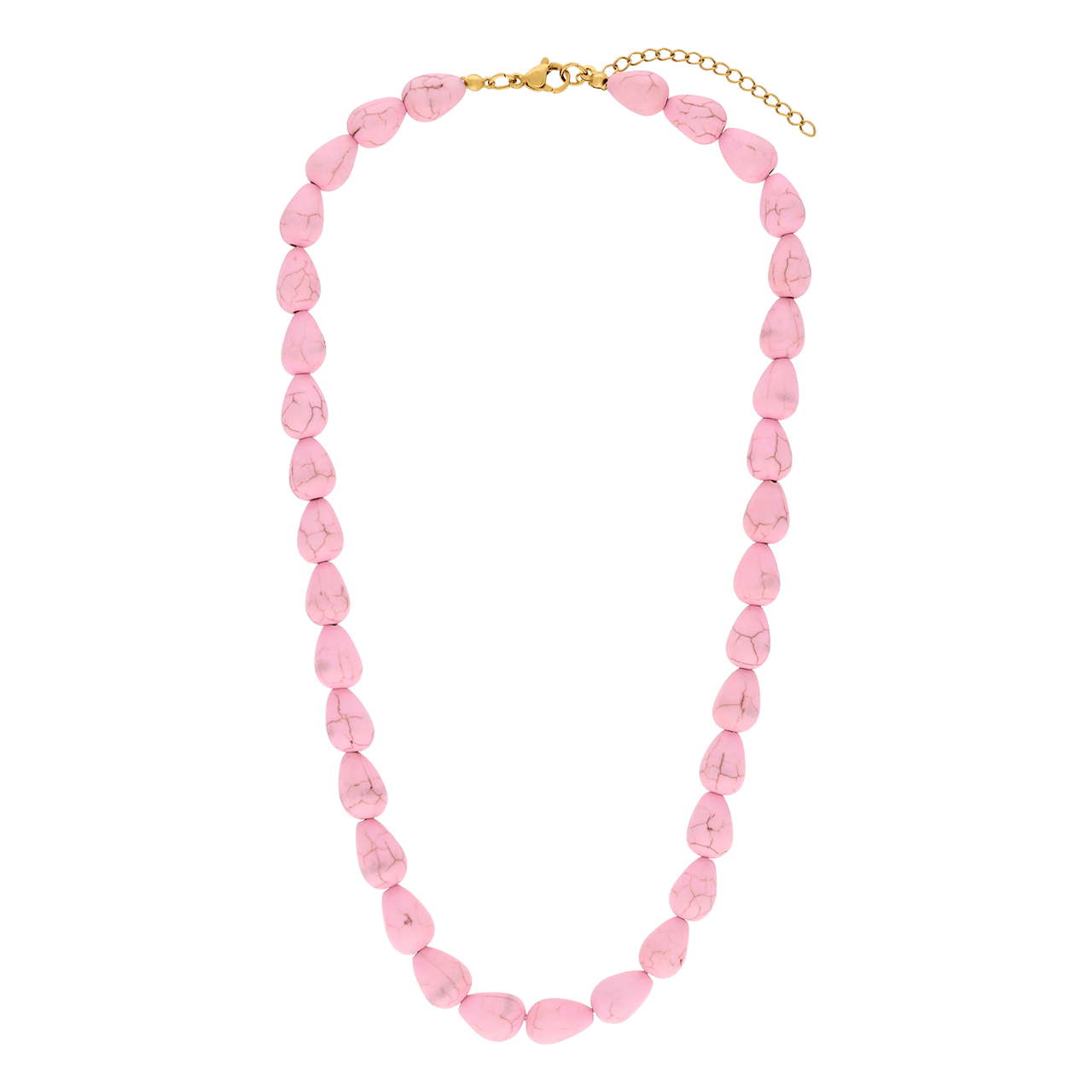 Stainless steel ketting kralenketting voor dames