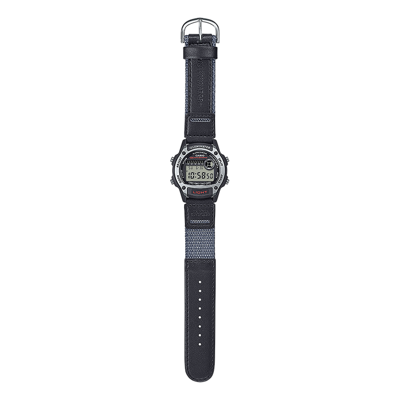 Casio Digitaal Kinder Horloge Zilverkleurig W-220HF-8AVEF