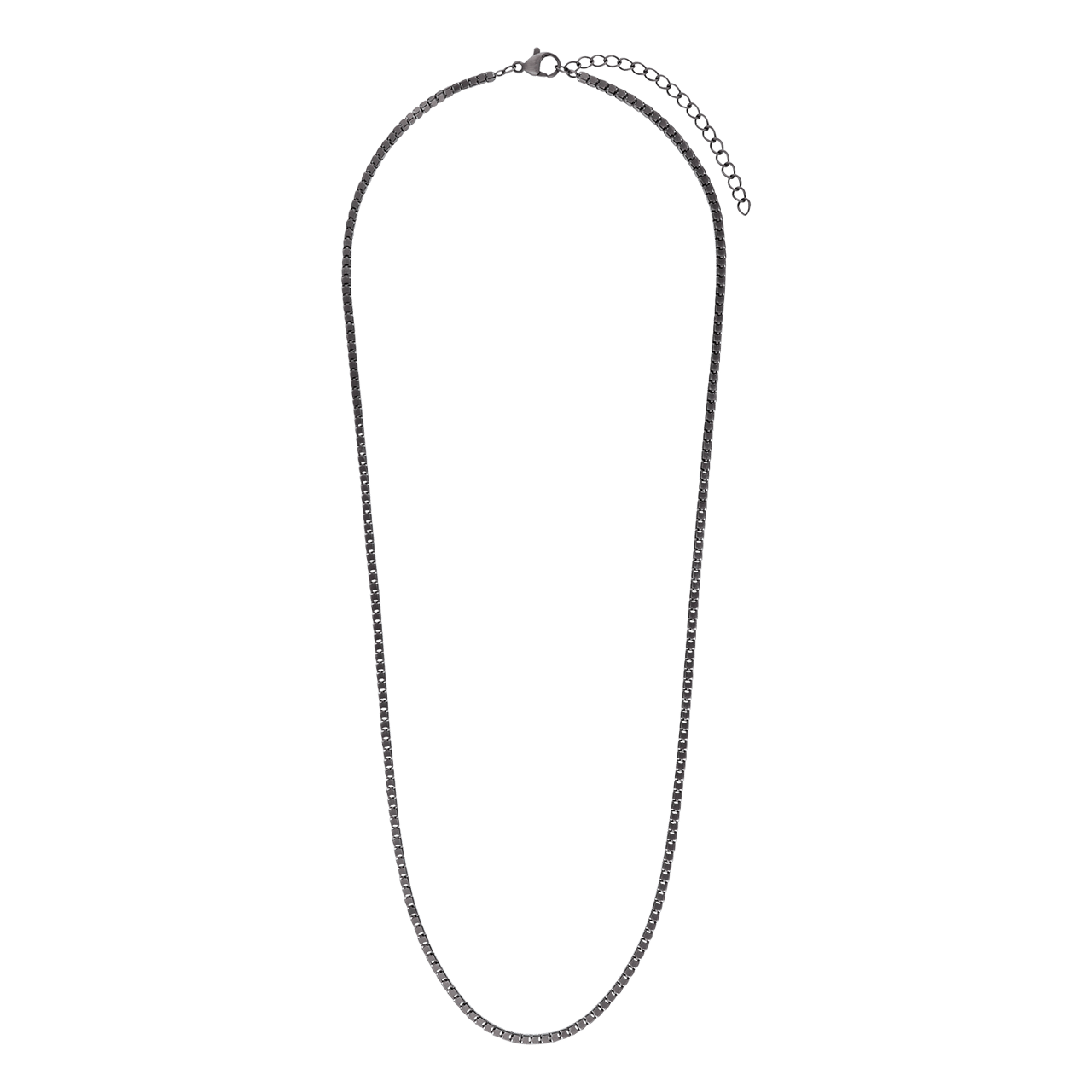 Stainless steel ketting met antique finish