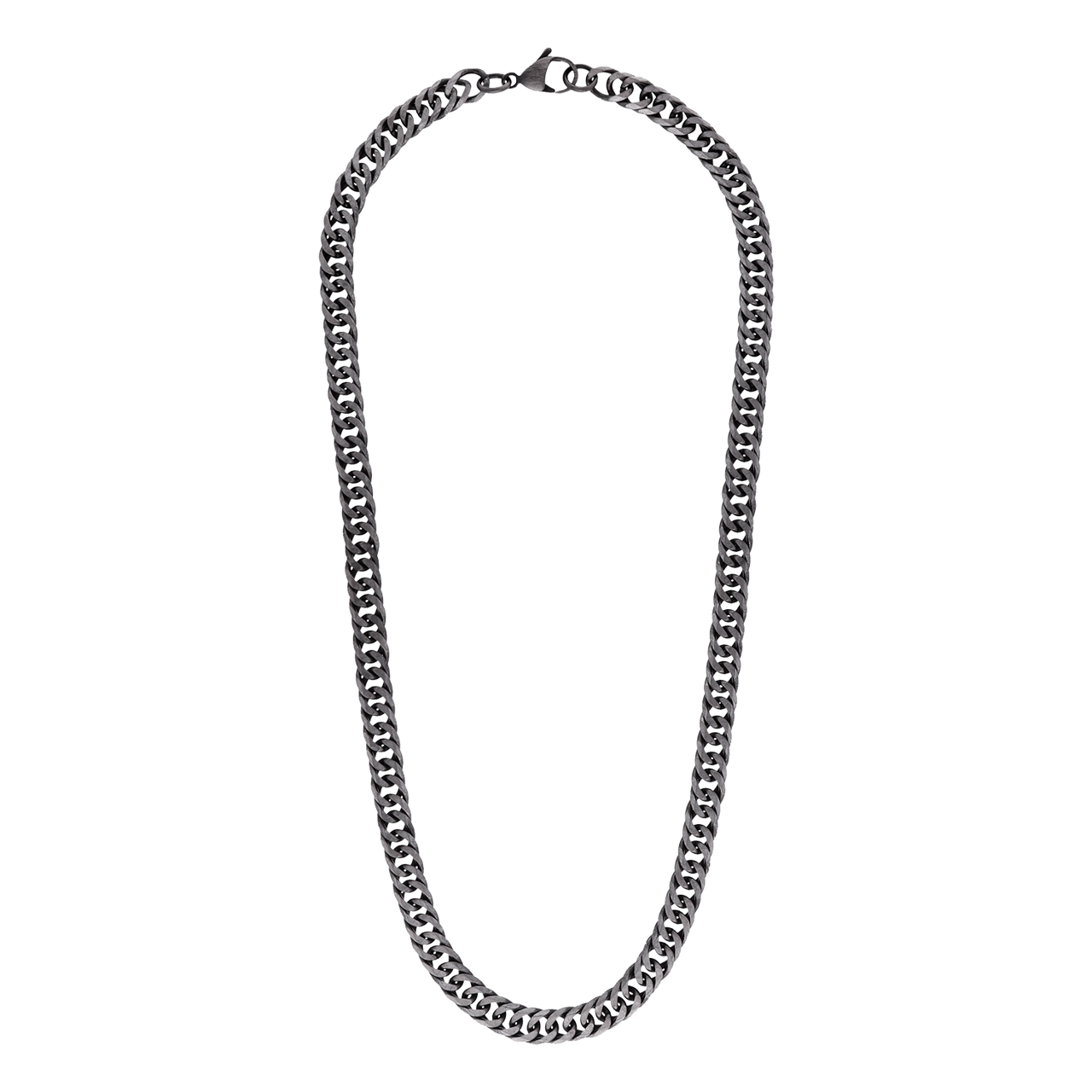 Stainless steel kinderketting schakelketting met antique finish