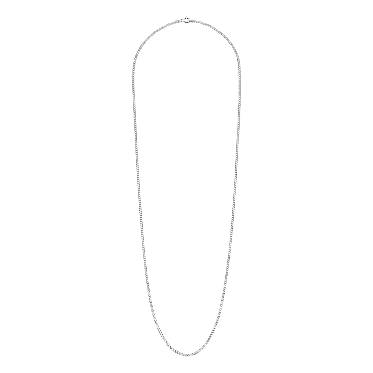 Halskette, 925 Silber, mit Gourmetglied