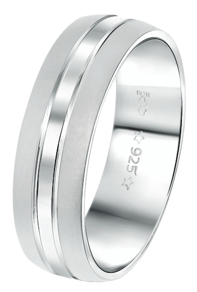 liebesring aus 925 Silber Bali Herren