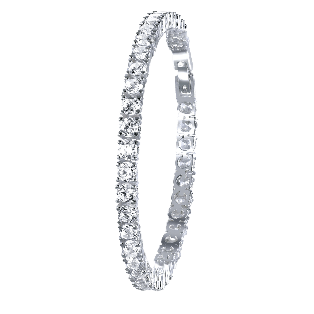 Armband, 925 Silber, mit Zirkonia