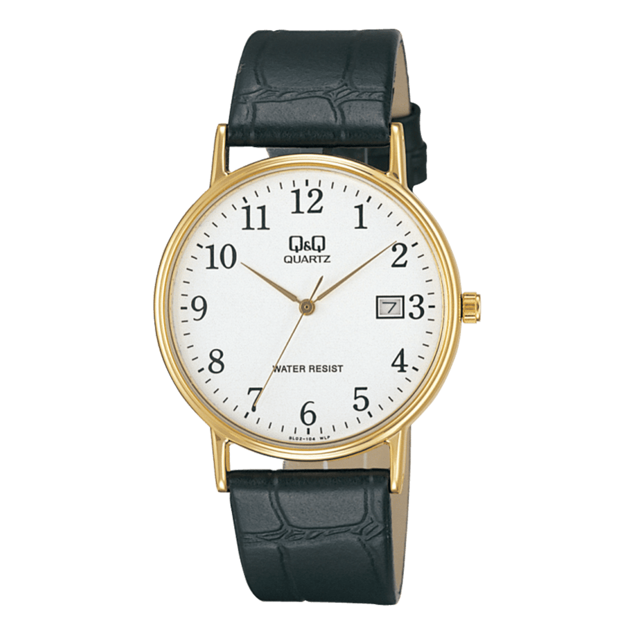Q & Q Heren Horloge Zwart A31A-500PY