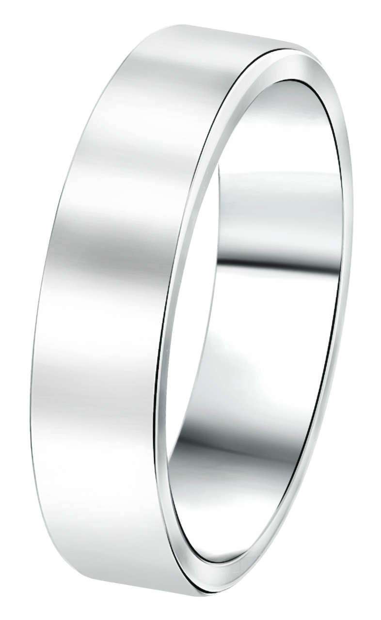 Recycelter Edelstahl Herrenring