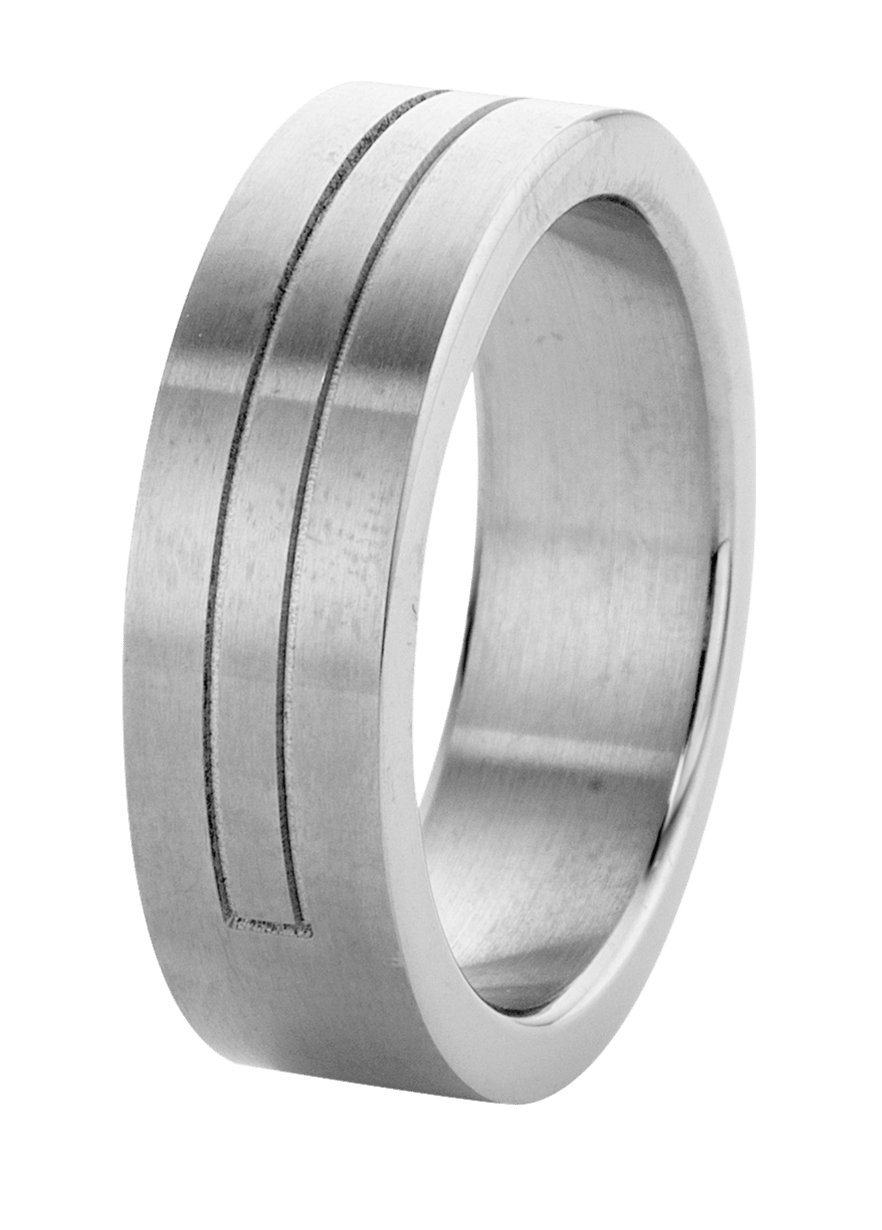 Titanium vriendschapsring You & Me