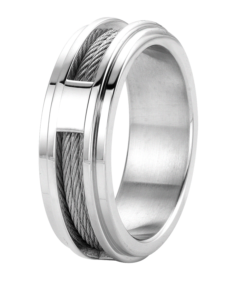 Stalen ring kabel