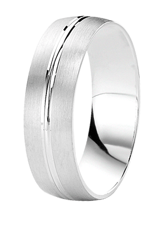 Zilveren liefdesring You & Me heren