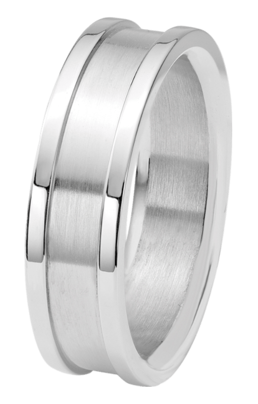 Gerecycleerd stalen vriendschapsring vancouver heren