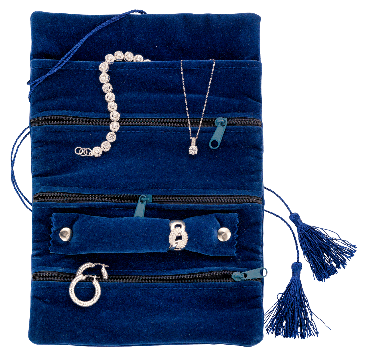 Sieradentasje blauw