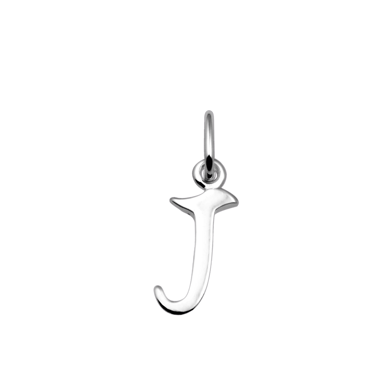Zilveren hanger alfabet