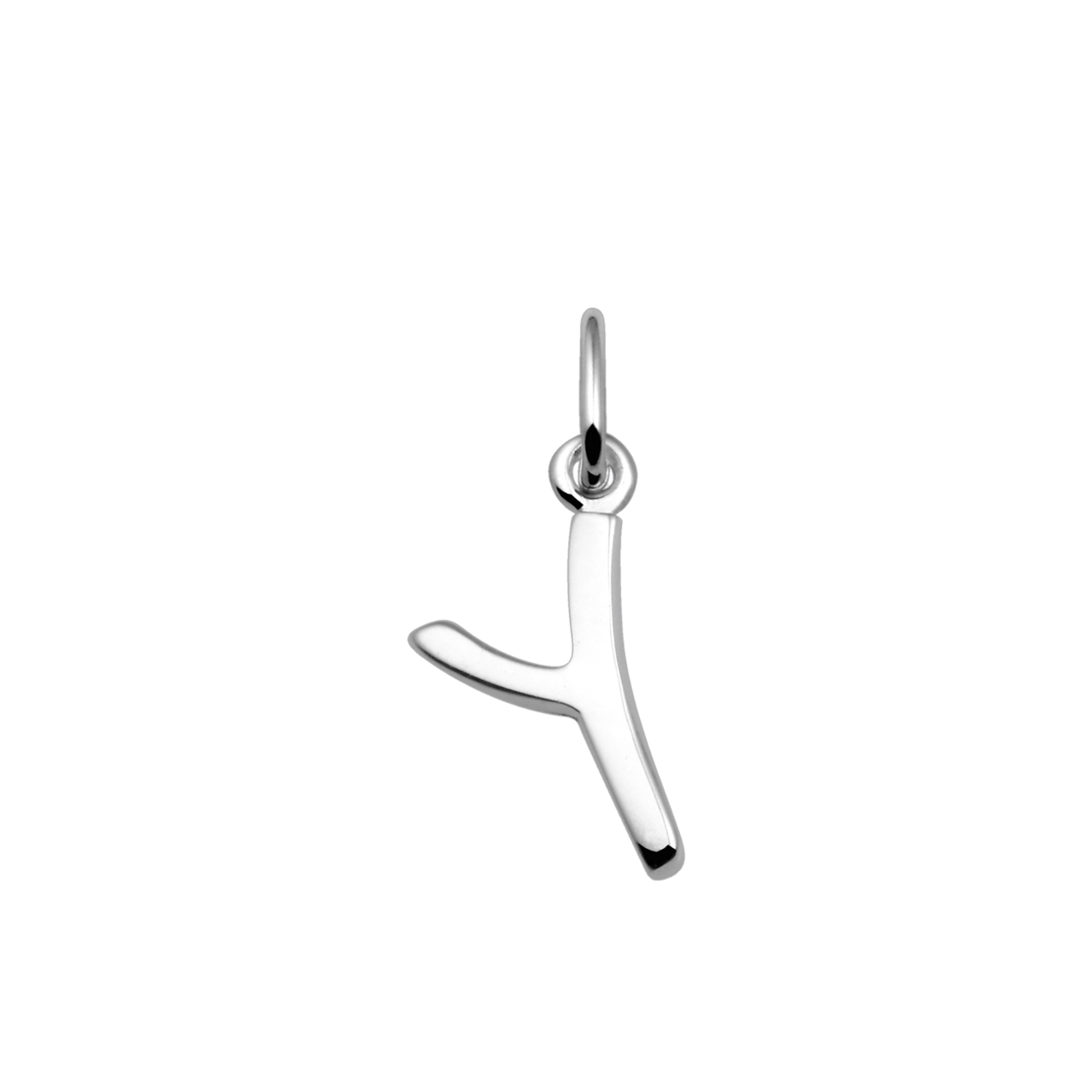 Zilveren hanger alfabet