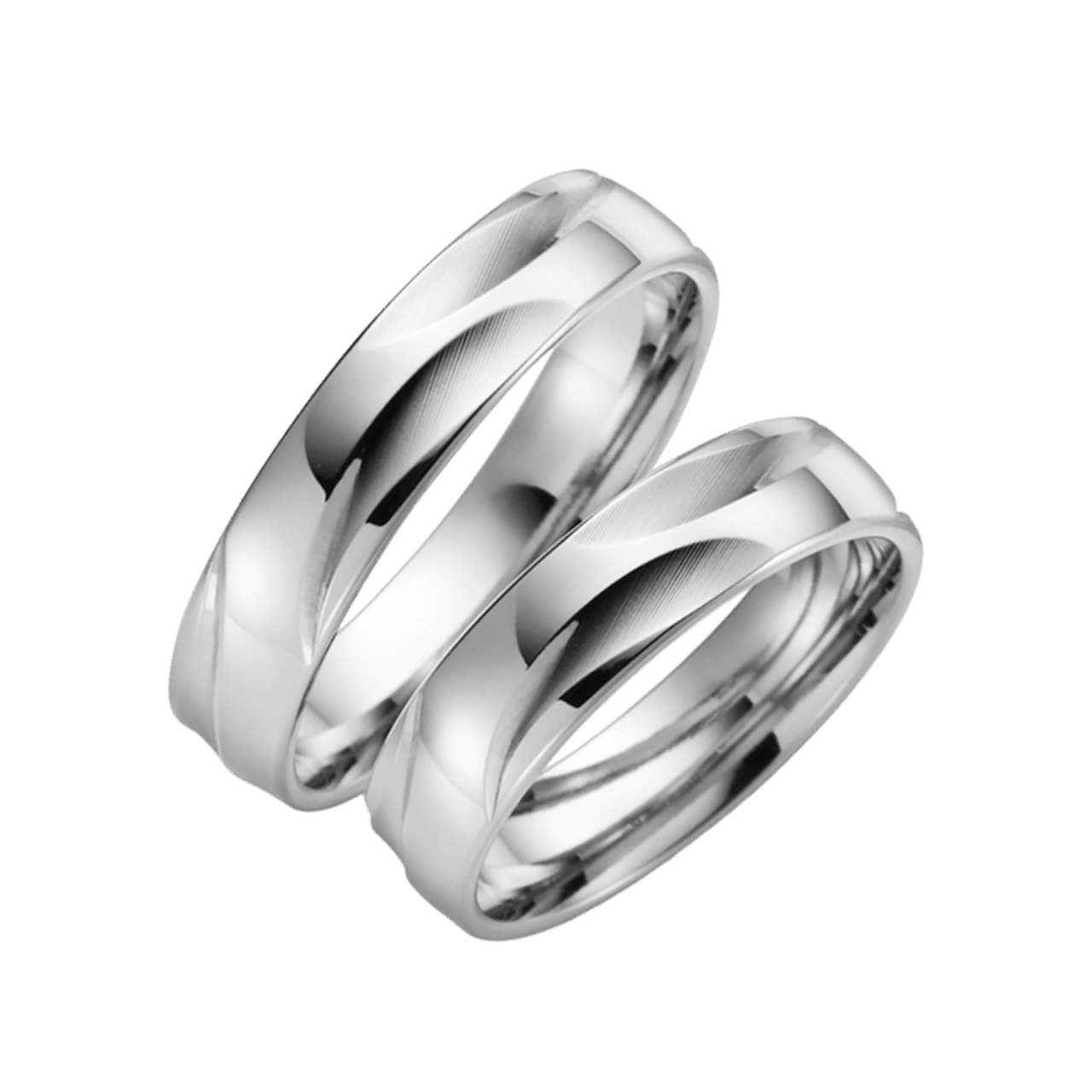 Palladium trouwring Wisteria Dames H68P