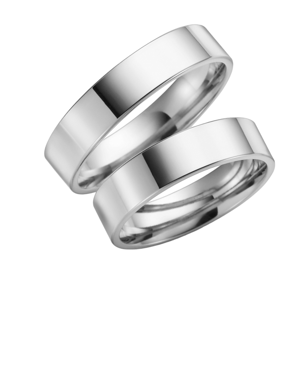 Palladium trouwring Bluebell Heren H81P
