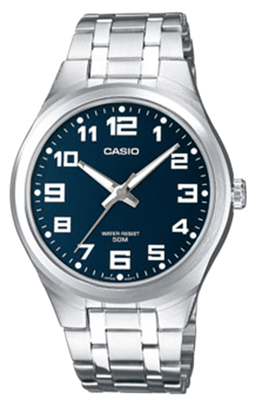 Casio Heren Horloge Zilverkleurig MTP-1310PD-2BVEF