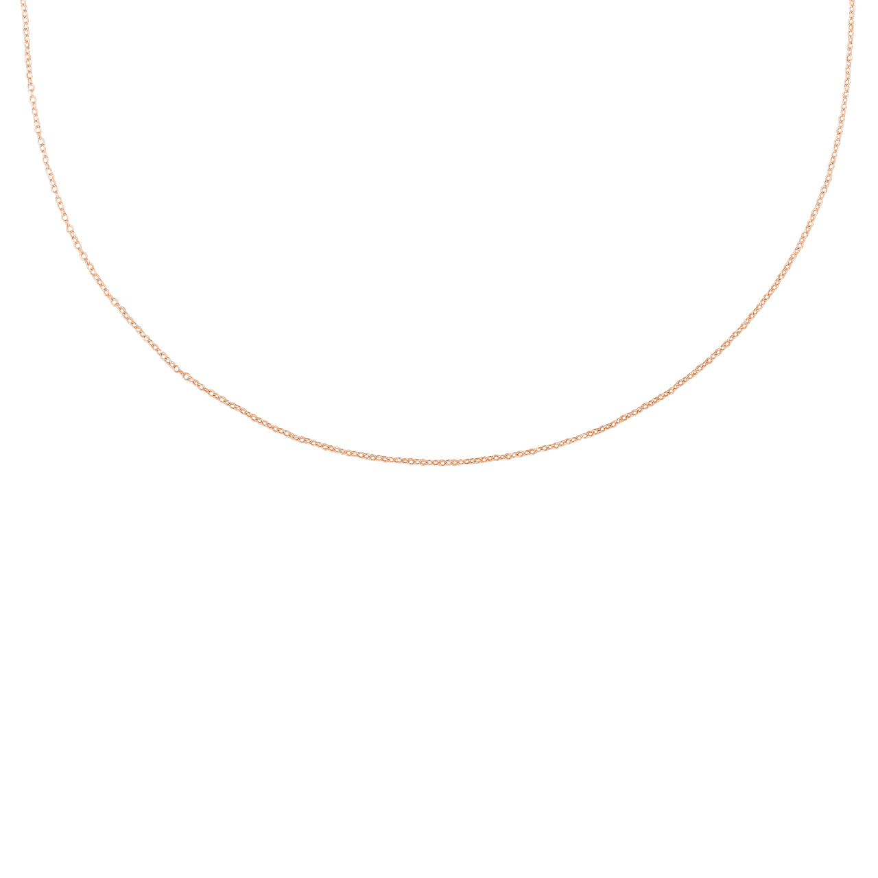 Zilveren ketting Initials