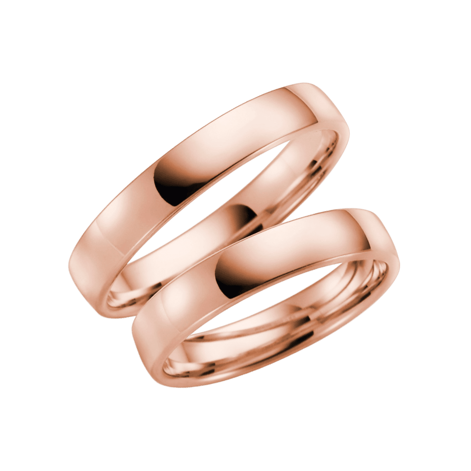 14K rosegouden dames trouwring Duizendschoon H55R