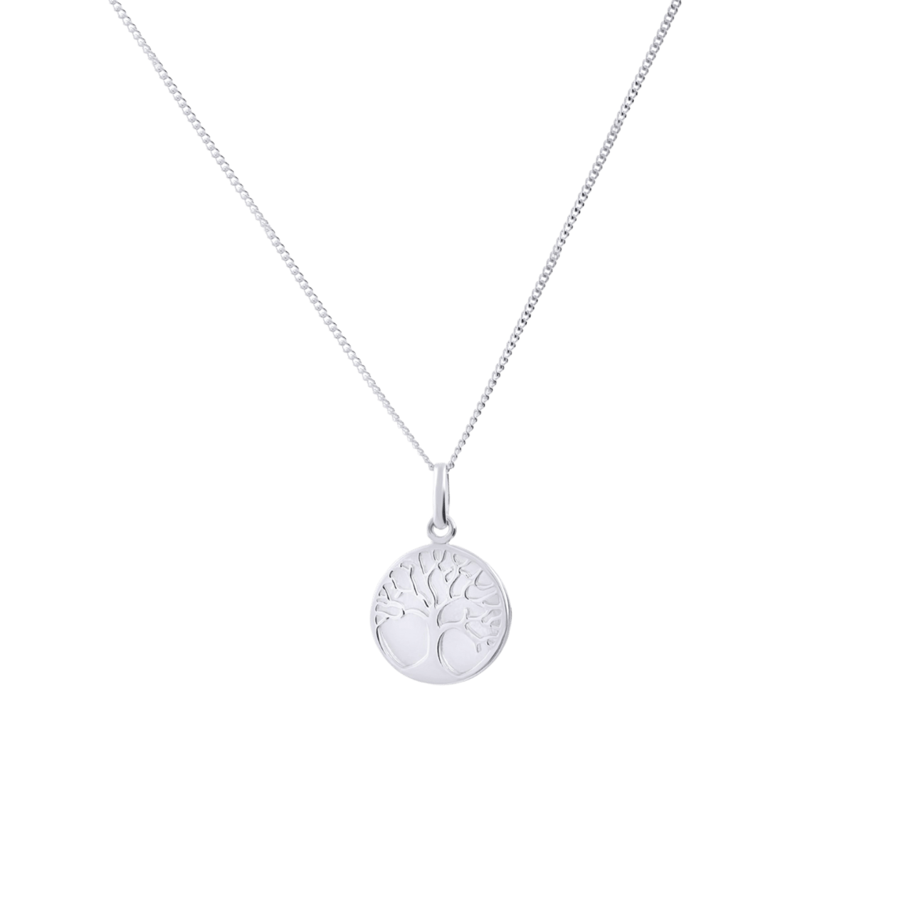 Collier aus 925 Silber mit Lebensbaum-Anhänger