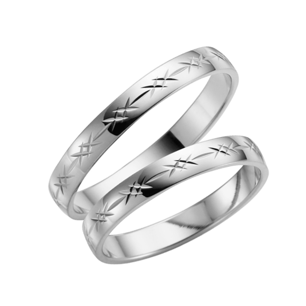 Palladium Ehering Akazie Herren H01P