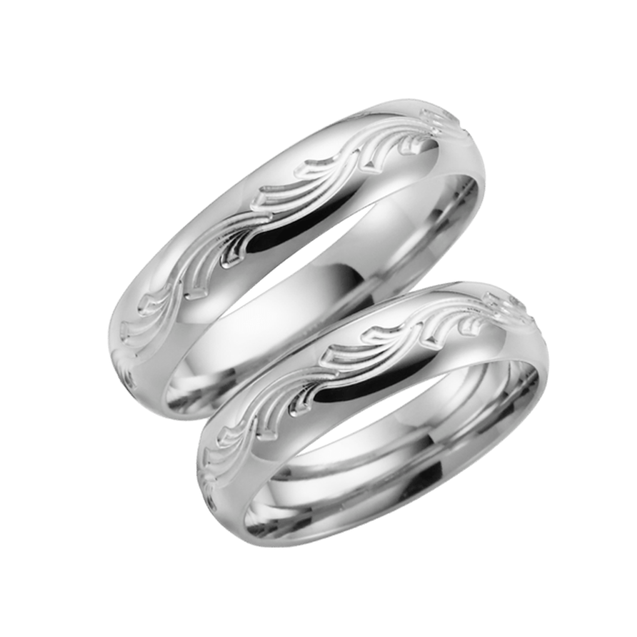 Palladium Trauring Frühlingschristrose H91P