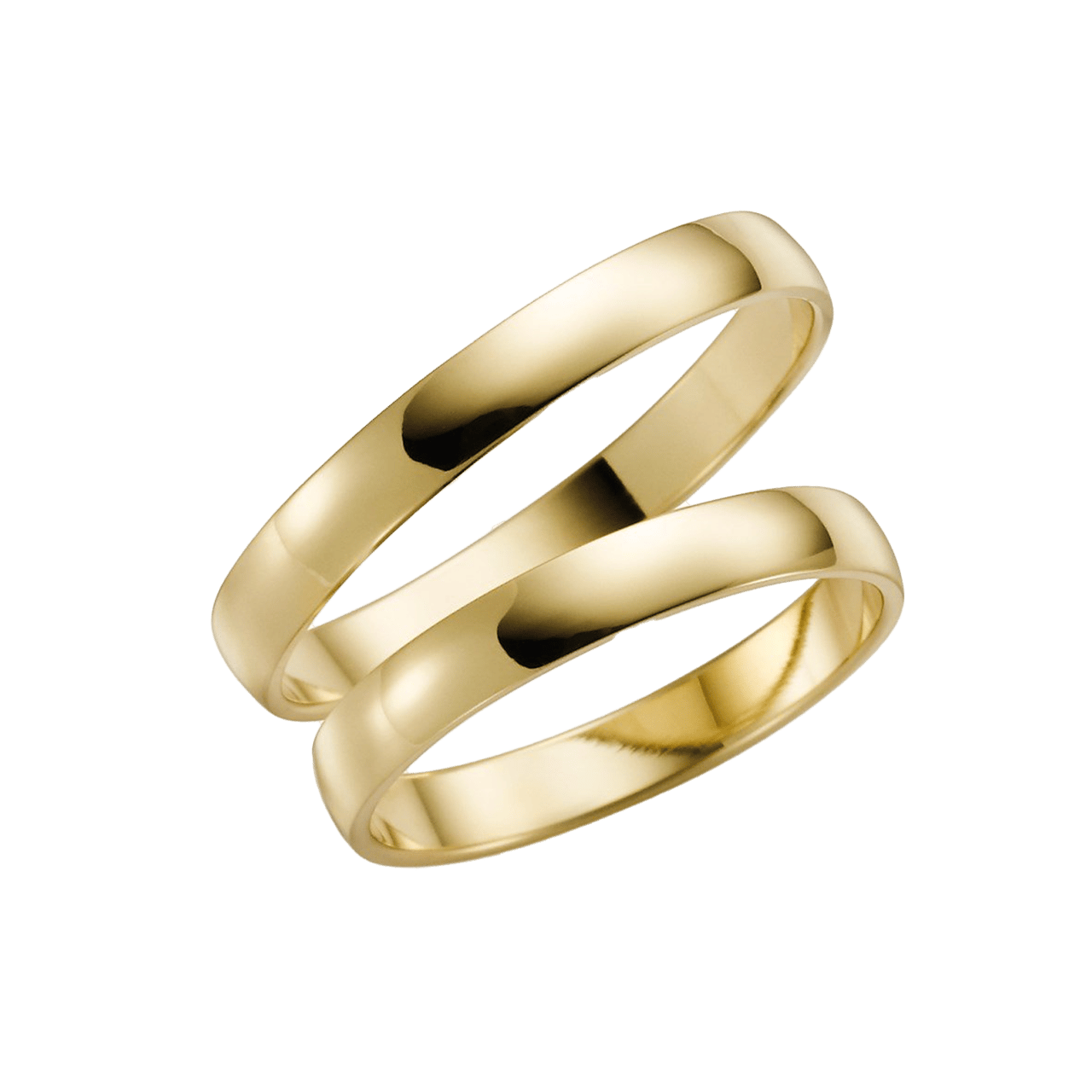 Trauring für Damen, 585 Gelbgold, Senna, H10