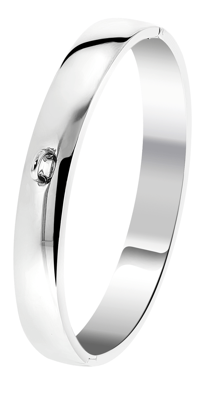 Gerecycleerd just.d stainless steel armband