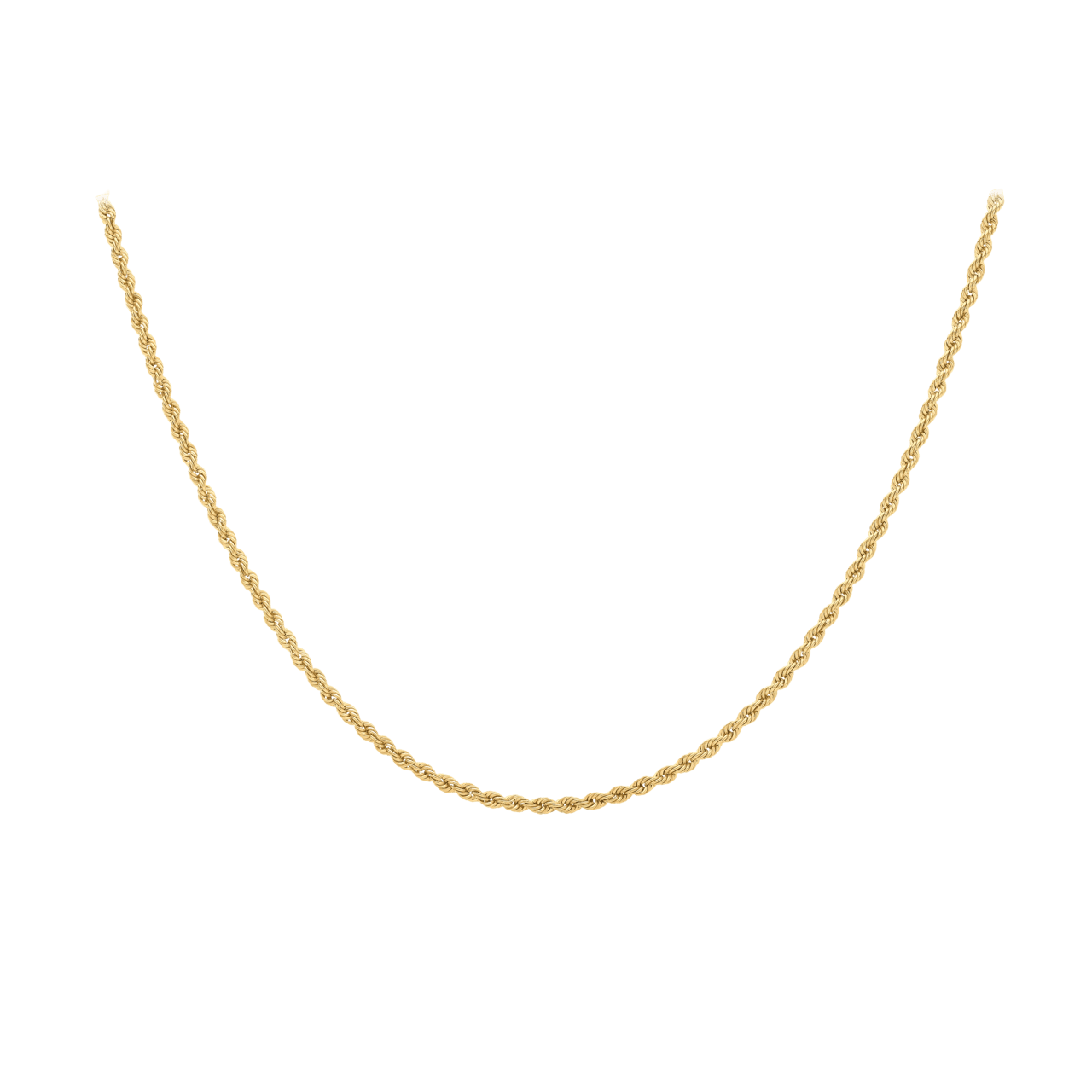 9 karaat ketting koord voor dames