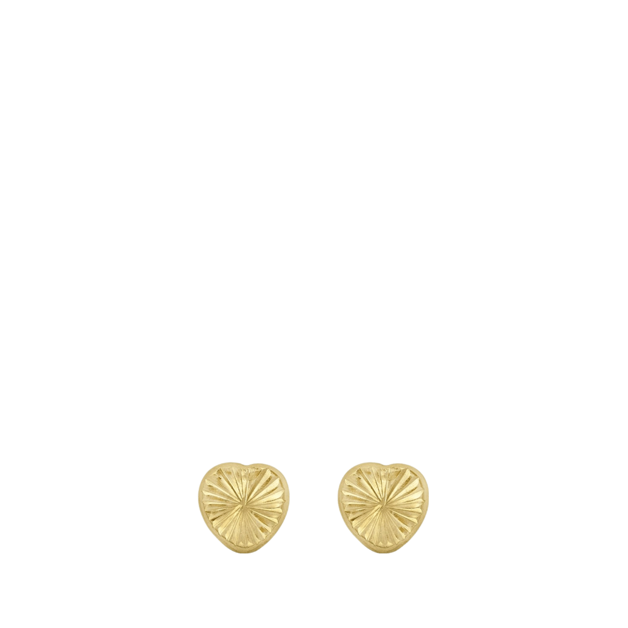 9-karätige Ohrstecker Herz