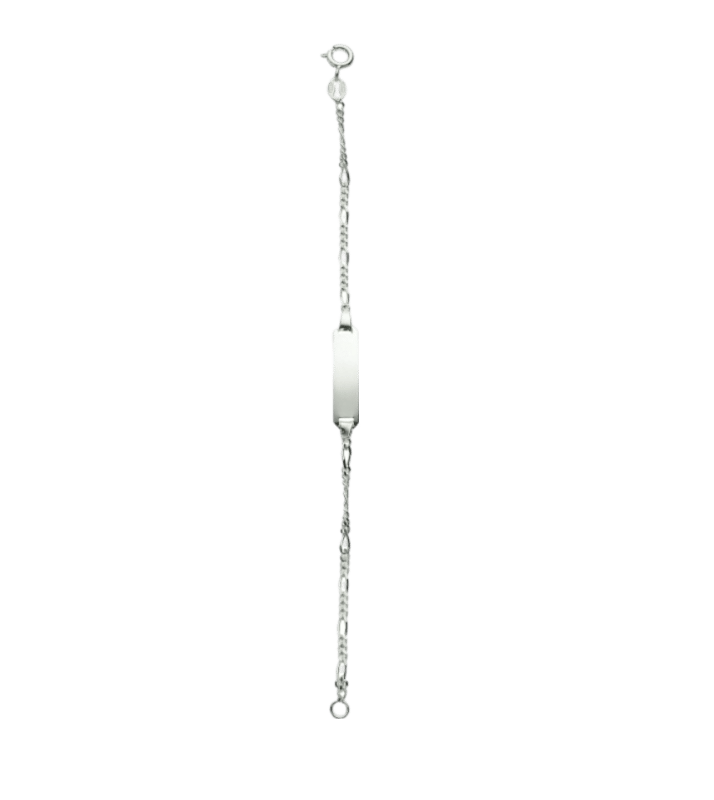 Kinderplattenarmband aus Silber