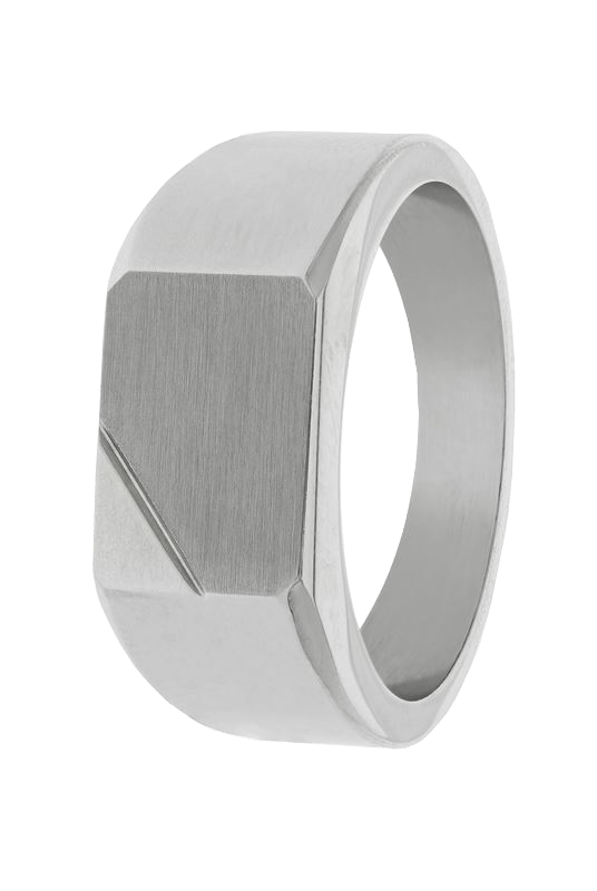 Gerecycleerd stainless steel ring mat/glans