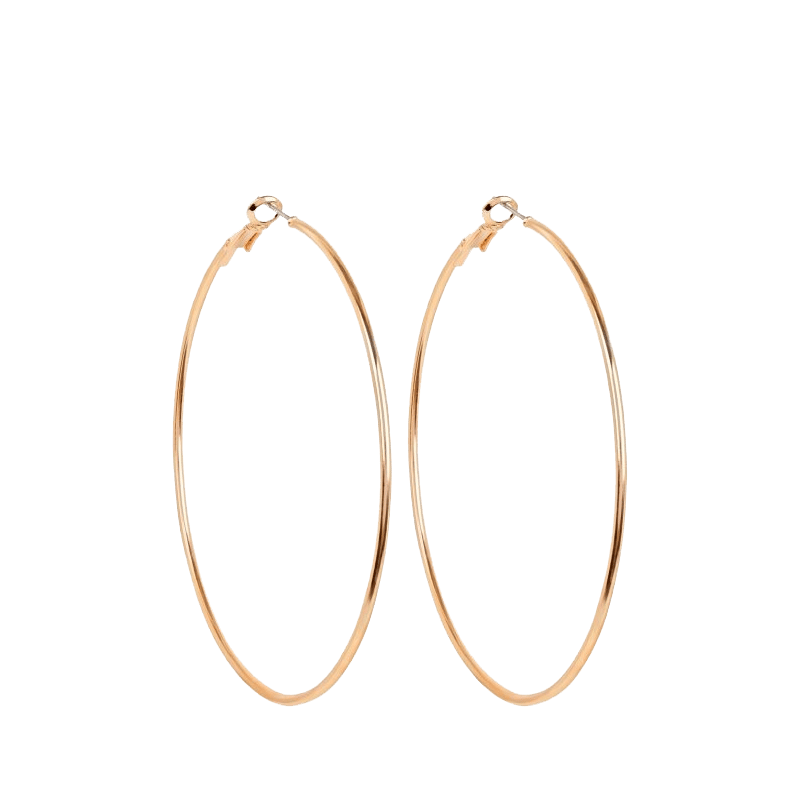 Bijoux goudkleurige oorringen voor dames