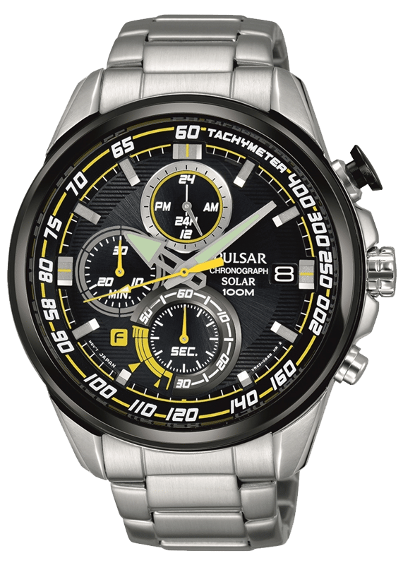 Pulsar Solar-Herrenarmbanduhr/-Chronograph PZ6003X1
