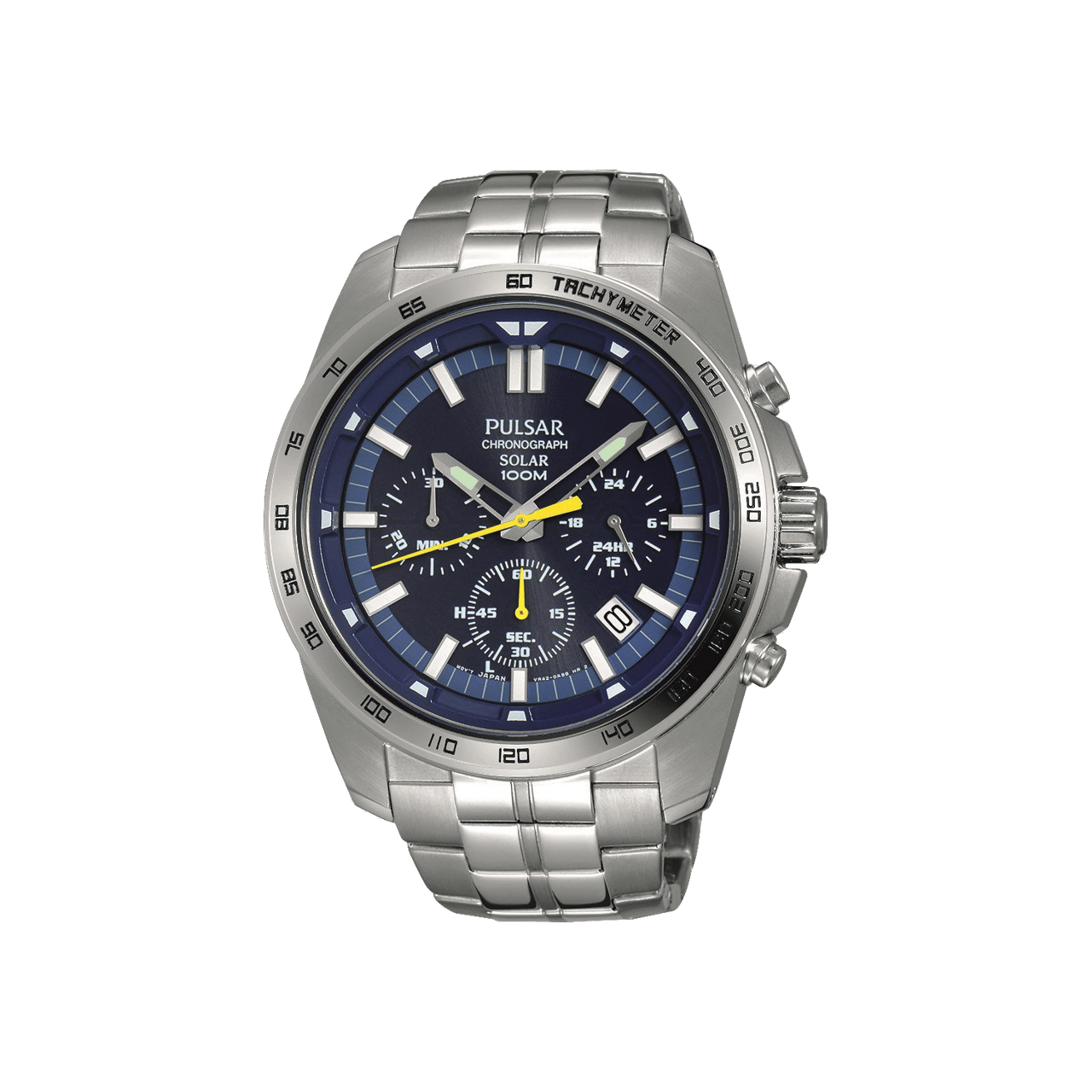 Pulsar heren solar chronograaf horloge PZ5001X1