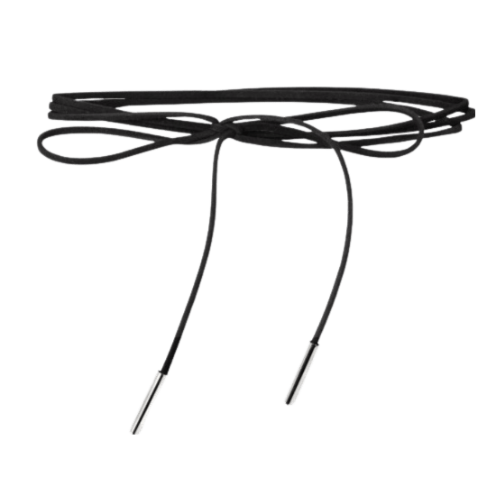 Montini byoux choker zwarte veter