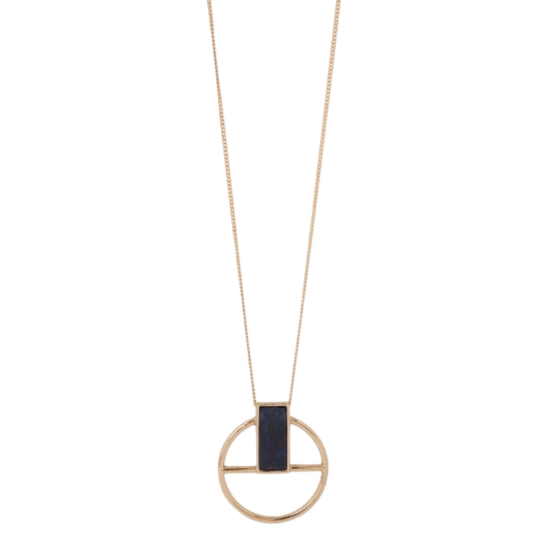 Montini byoux ketting goudkleurig met hanger