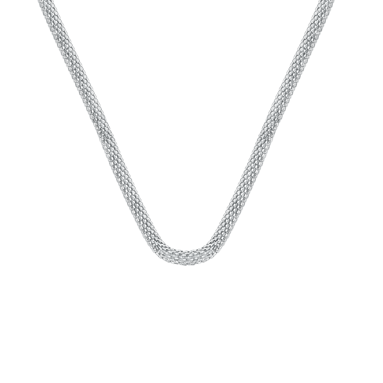 Gerecycled stainless steel ketting mesh