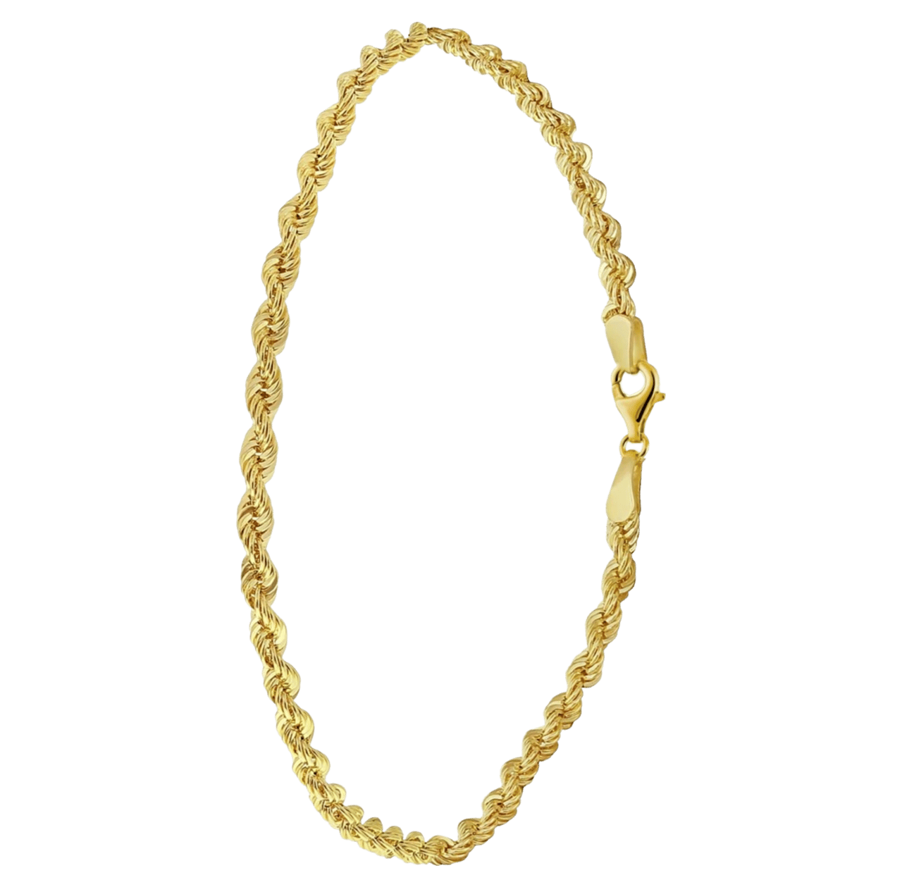 Armband, 585 Gelbgold, Kordelglieder