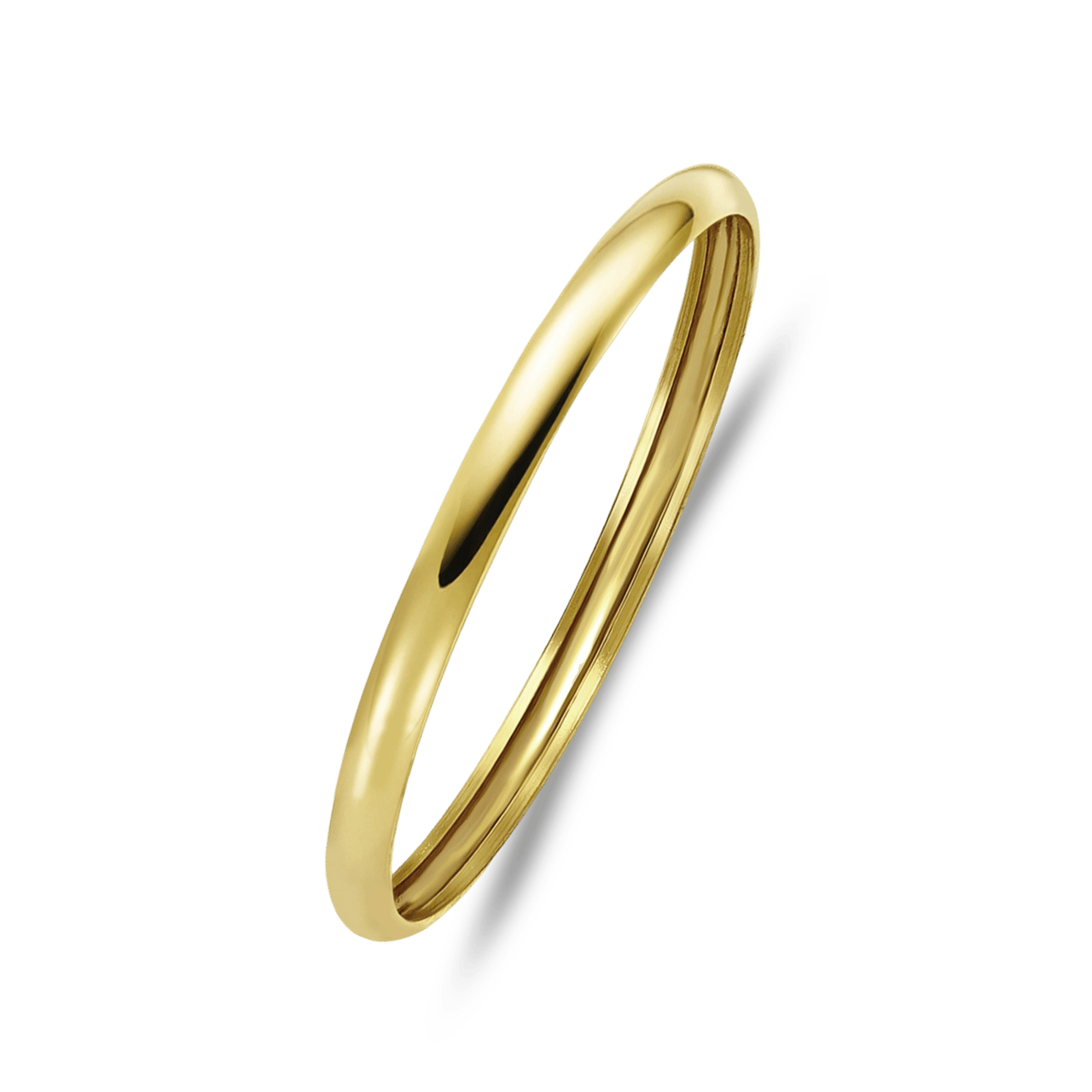 14 karaat geelgouden ring