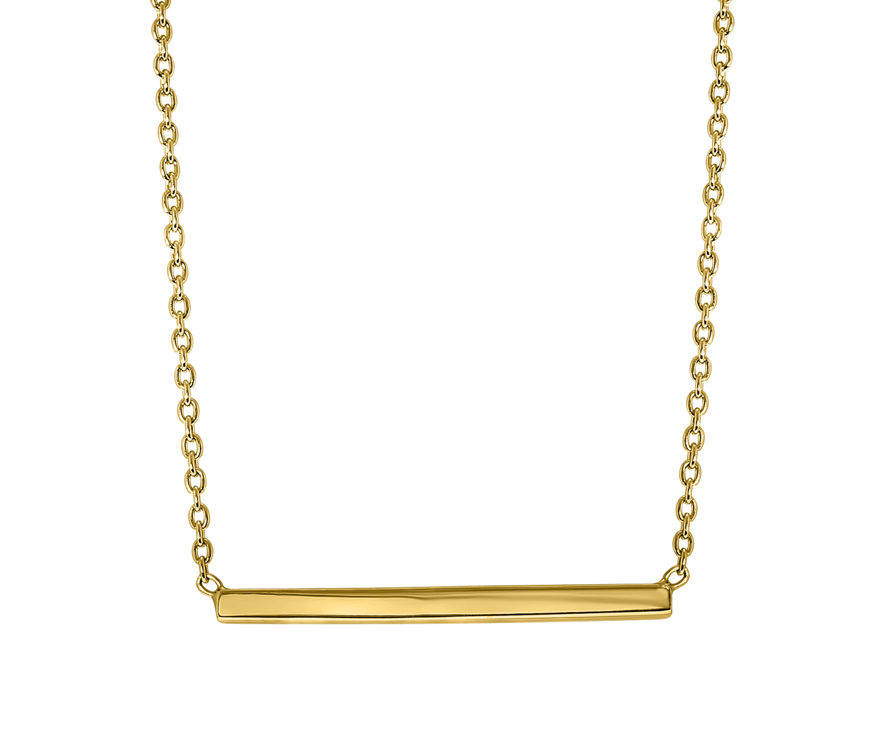 Zilveren goldplated ketting met hanger voor dames