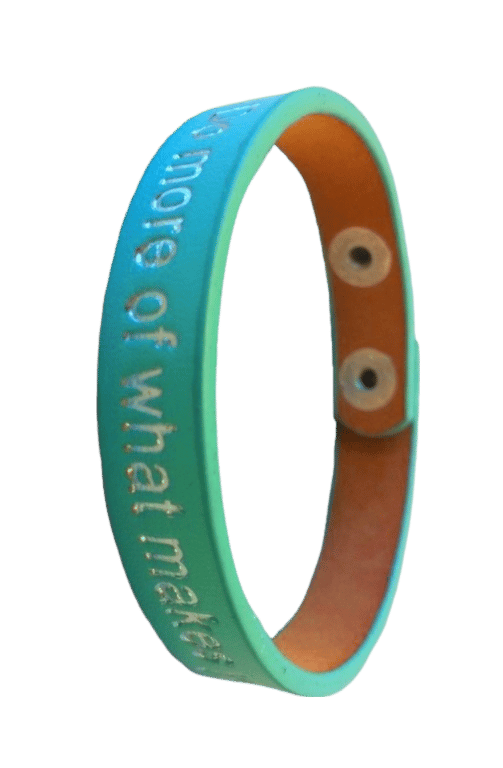 Bijoux zilverkleurige wikkelarmband mintgroen voor dames