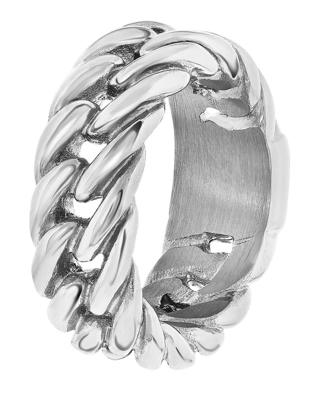 Stainless steel vriendschapsring Bogota dames en heren