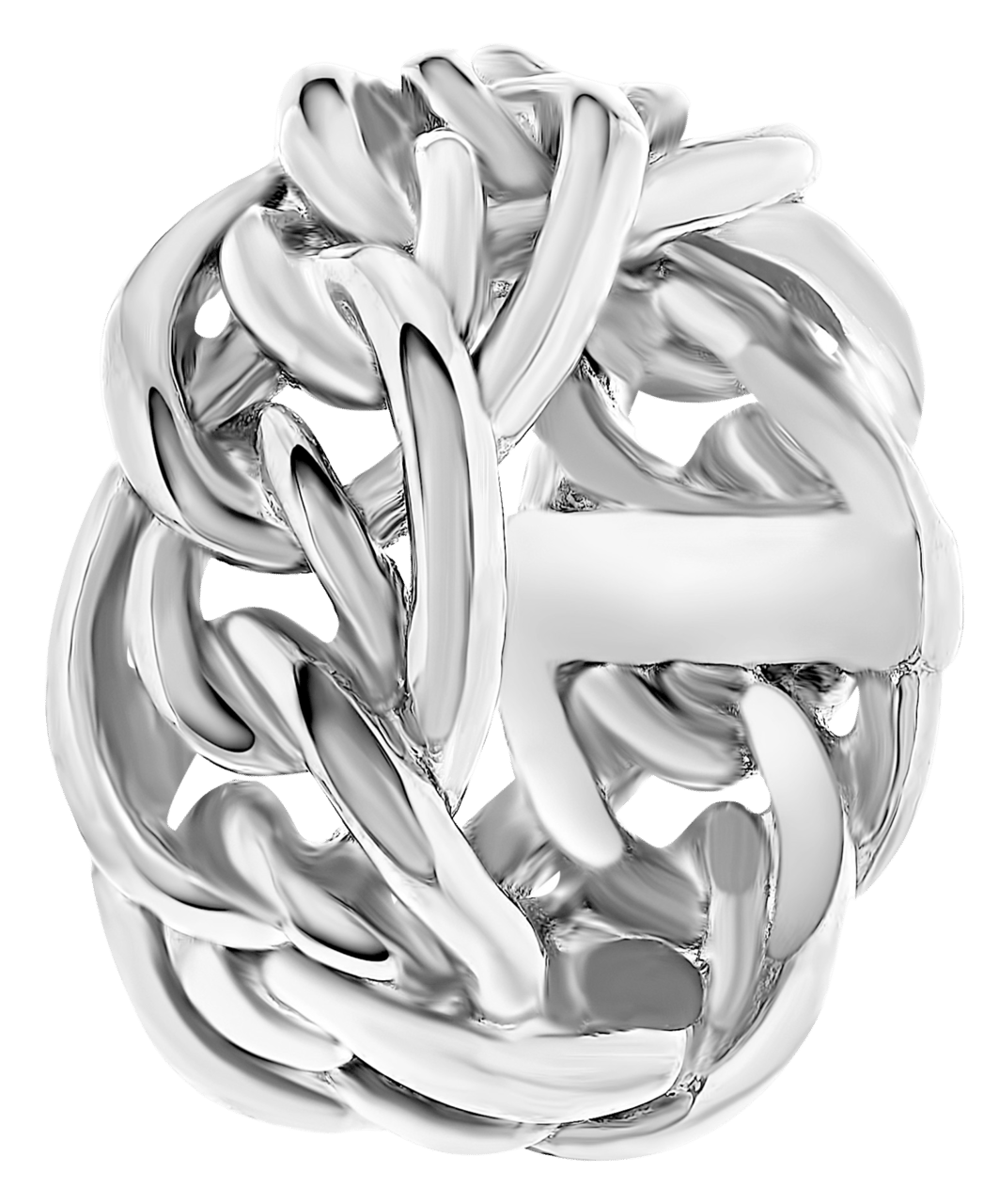 Stainless steel liefdesring Lima dames en heren