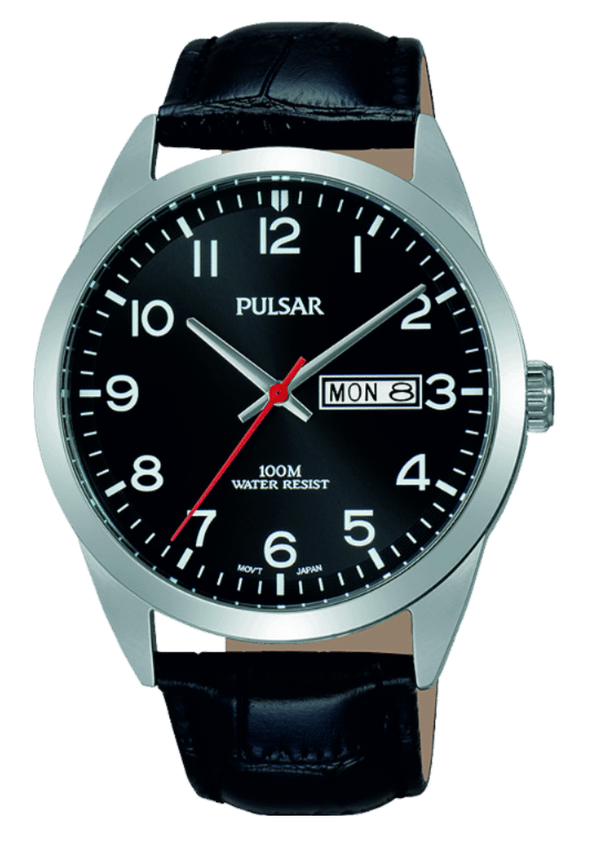 Pulsar Heren Horloge Zwart PJ6067X1